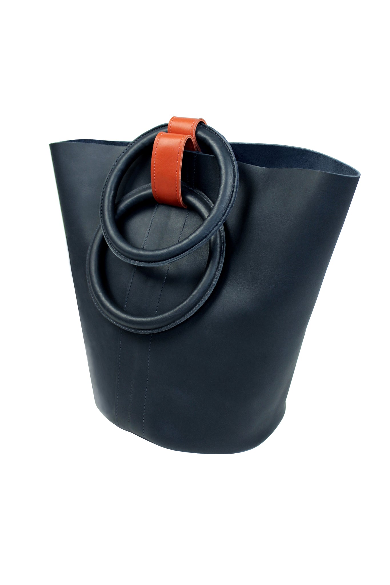 Myers Collective Small Round Bucket Navy