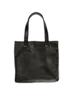 Myers Collective Square Tote Black croc body / Black smooth strap